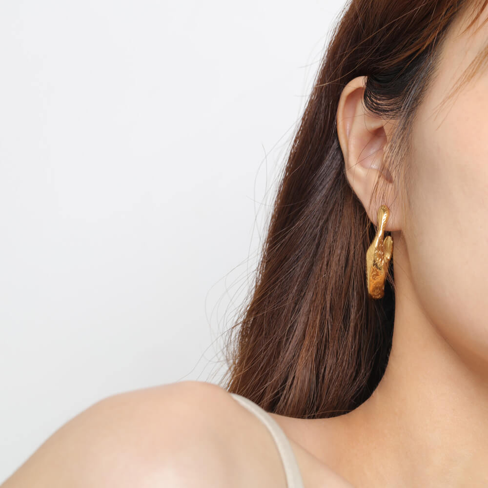 AG Freedom Eagle Wings Stainless Steel Earrings - AGCHEN JEWELRY,earrings