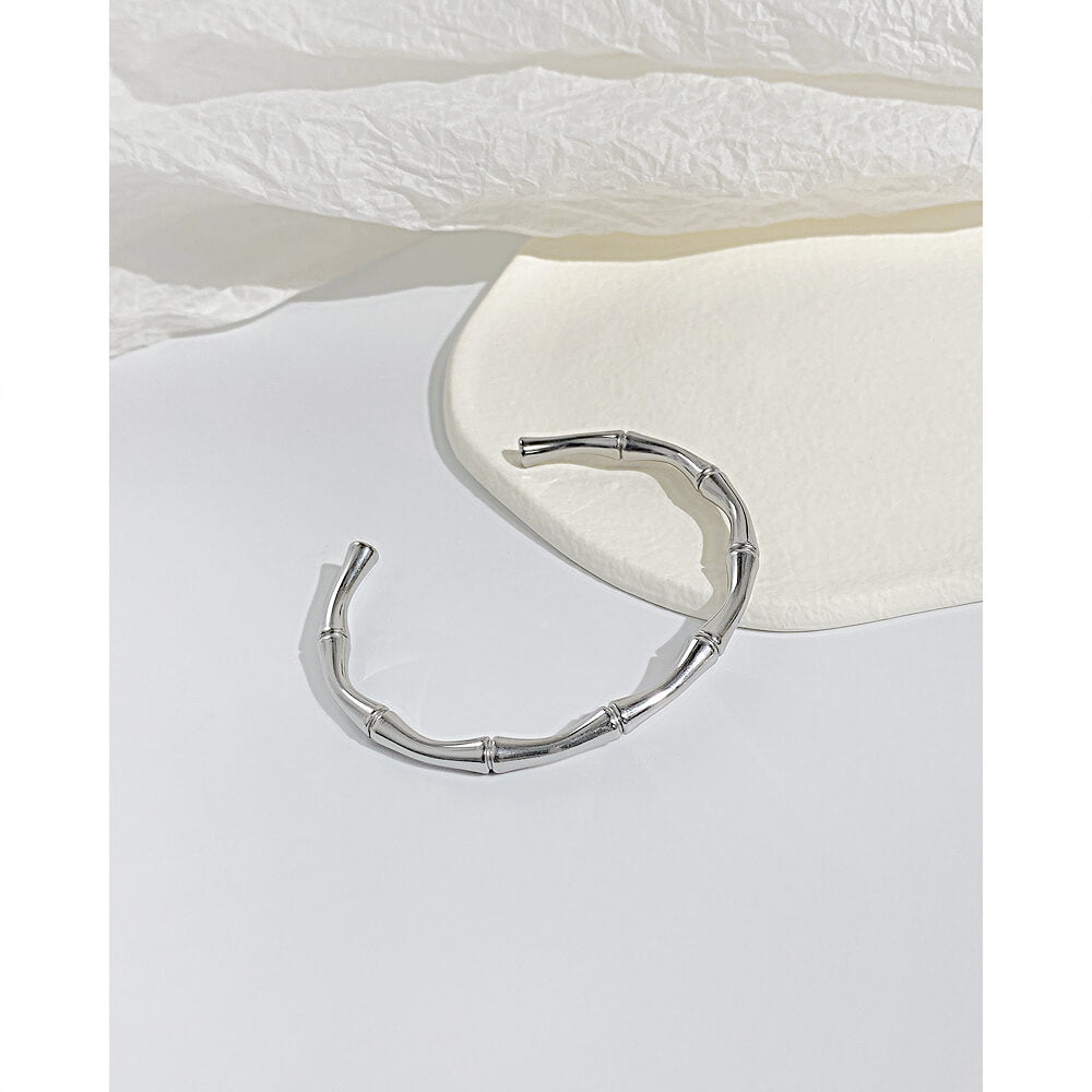AG Nature Element-Bamboo Adjustable Bangle Bracelet - AGCHEN JEWELRY,bangle, bracelet