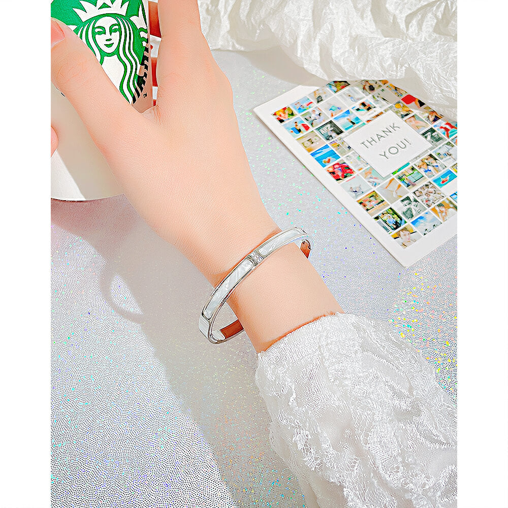 AG Luxury Bangle With Elegant Cubic Zirconia Bracelet - AGCHEN JEWELRY,bracelet