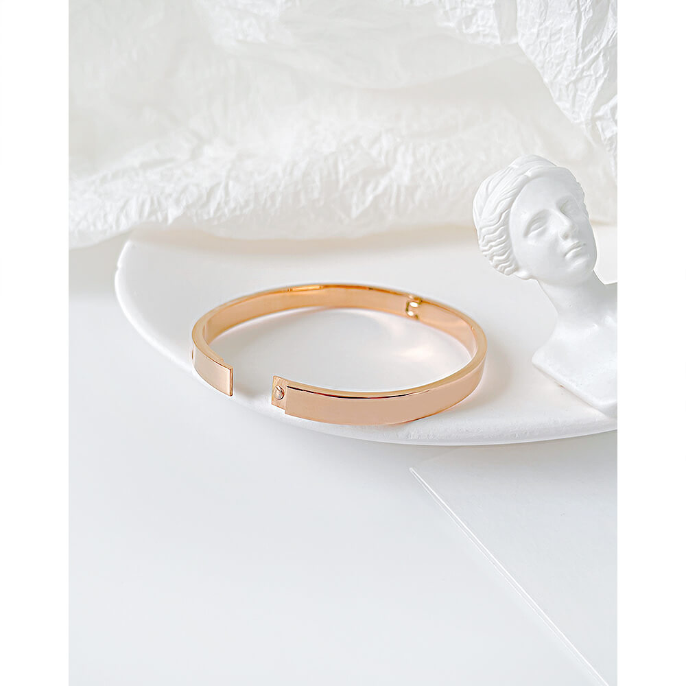 AG Luxury Bangle With Elegant Cubic Zirconia Bracelet - AGCHEN JEWELRY,bracelet