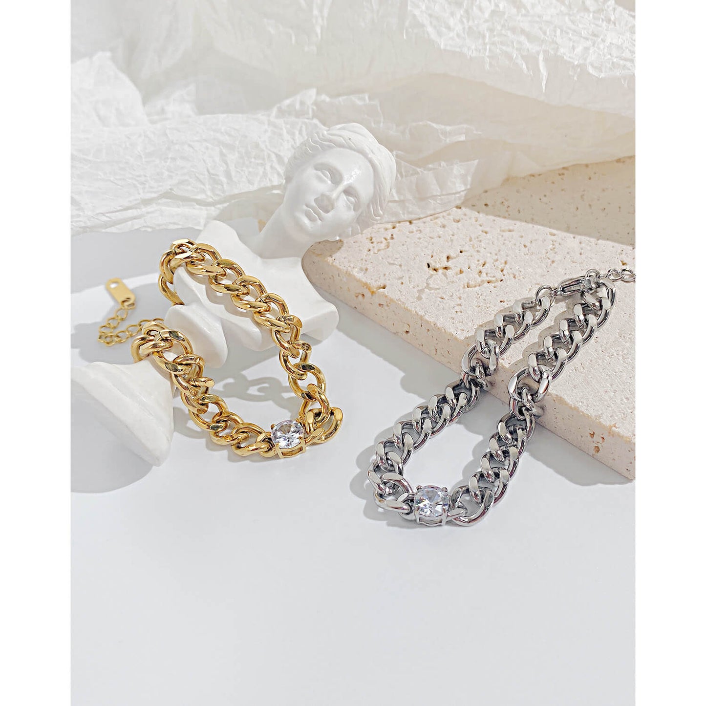 AG Eternal Love Bracelet with Sparkling Zirconia - AGCHEN JEWELRY,bracelet