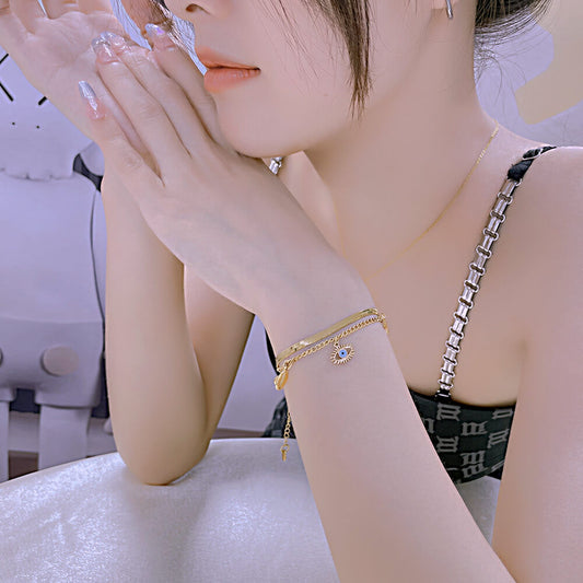 AG Hope And Freedom Bracelet With Turquoise Stone - AGCHEN JEWELRY,bracelet