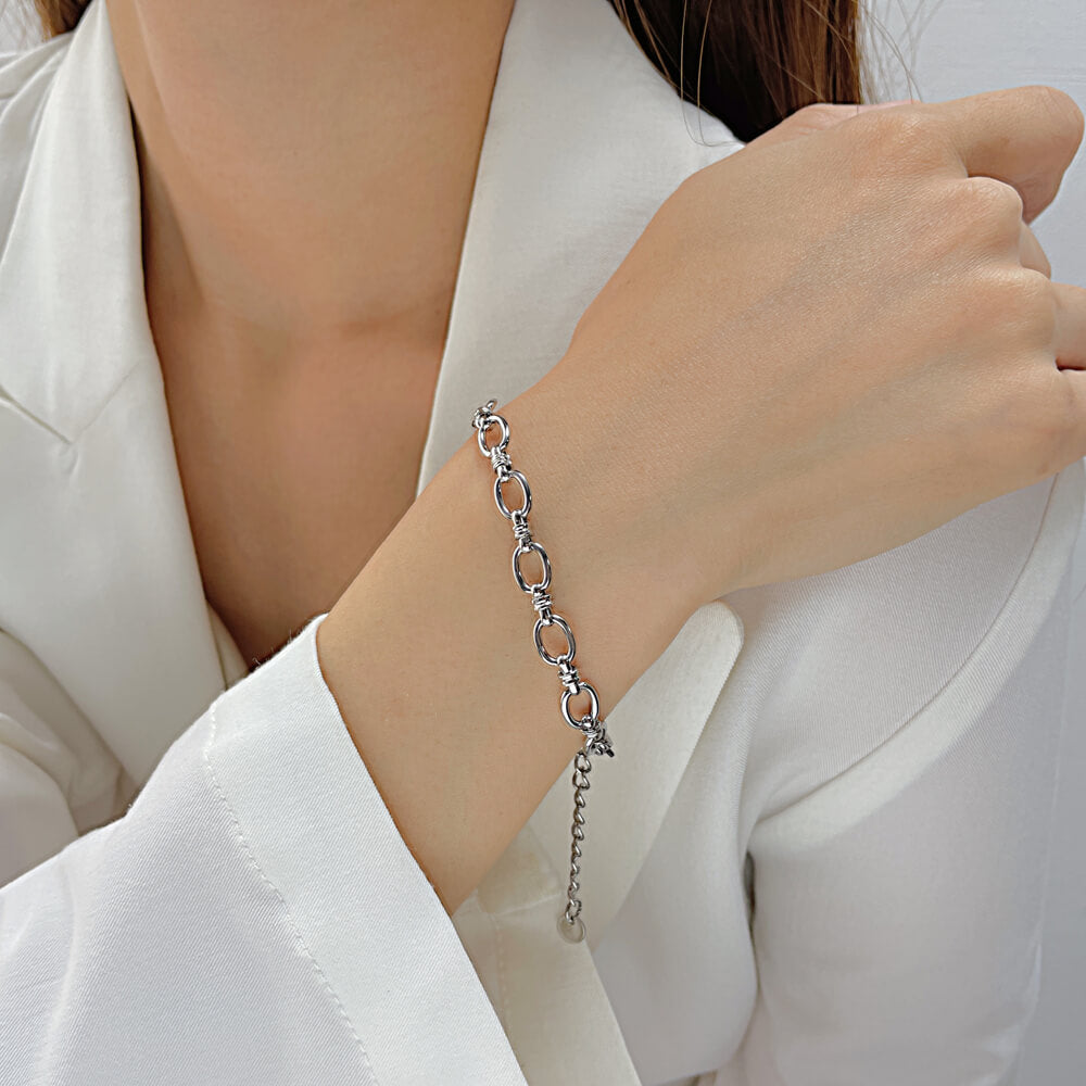 AG Chic & Simple Interlocking Ring Bracelet - AGCHEN JEWELRY,bracelet