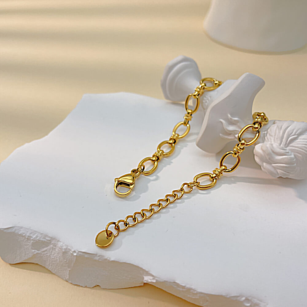 AG Chic & Simple Interlocking Ring Bracelet - AGCHEN JEWELRY,bracelet