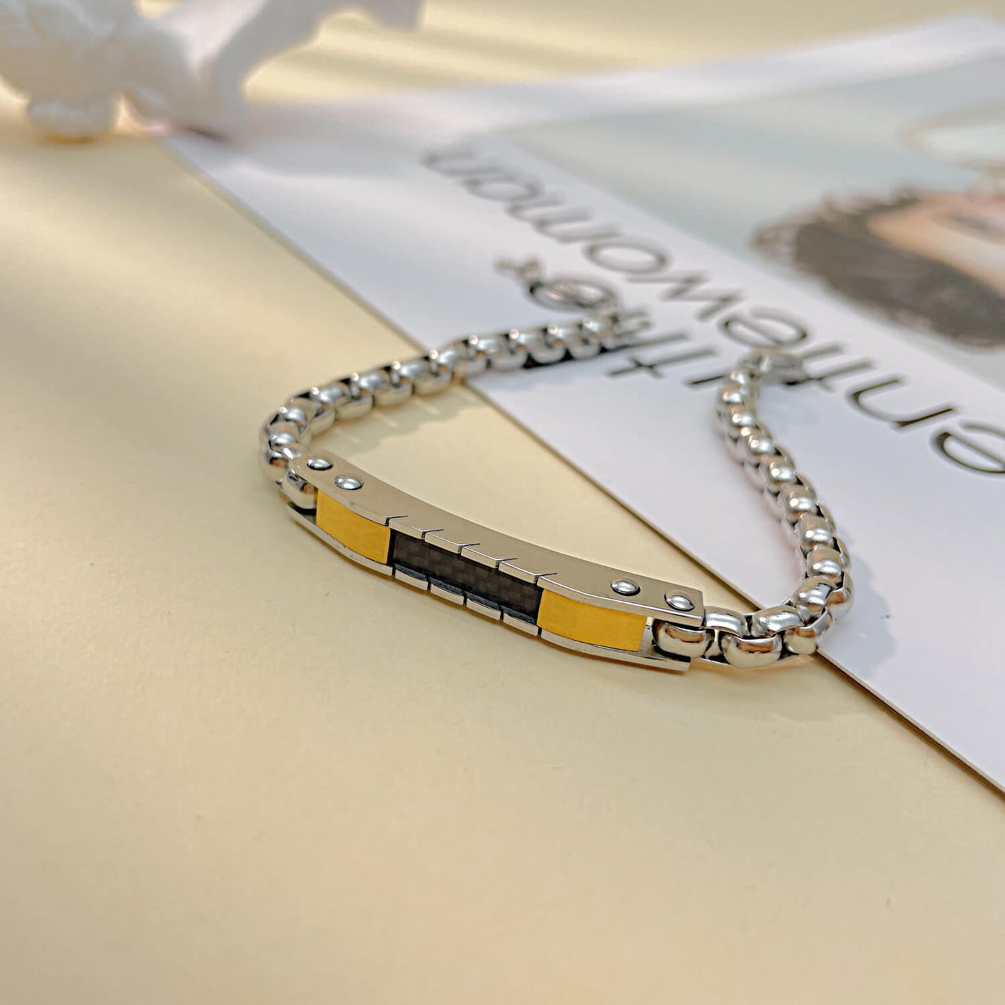 AG Love and Commitment Stainless Steel Bracelet With Vibrant Design - AGCHEN JEWELRY,lover bracelet