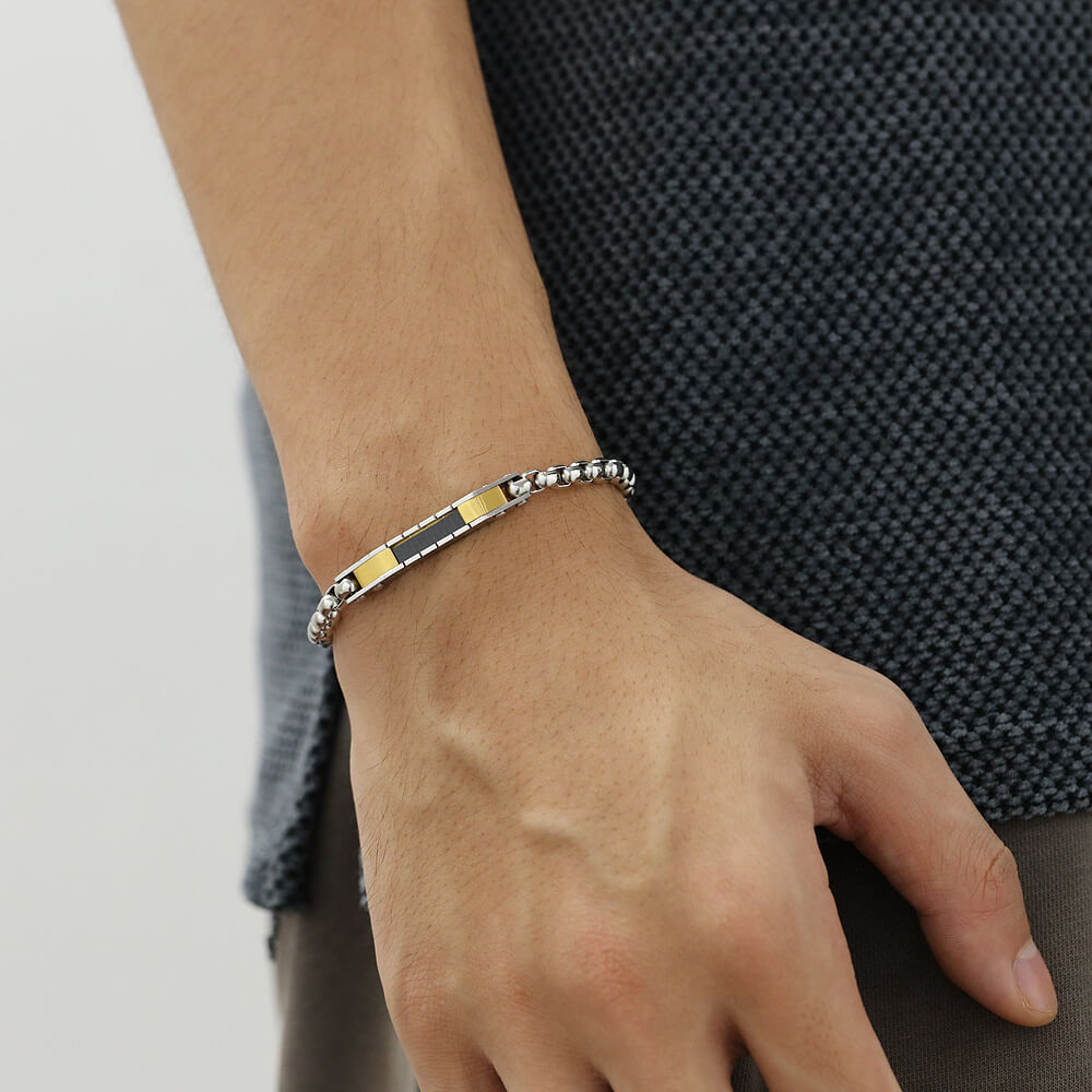 AG Love and Commitment Stainless Steel Bracelet With Vibrant Design - AGCHEN JEWELRY,lover bracelet