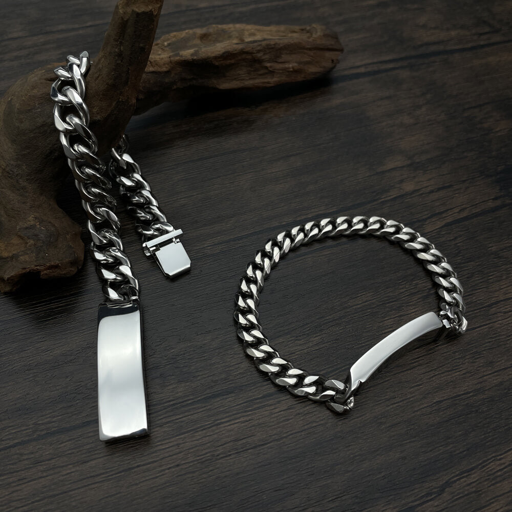 AG Declaration of Love Stainless Steel Bracelet - AGCHEN JEWELRY,lover bracelet