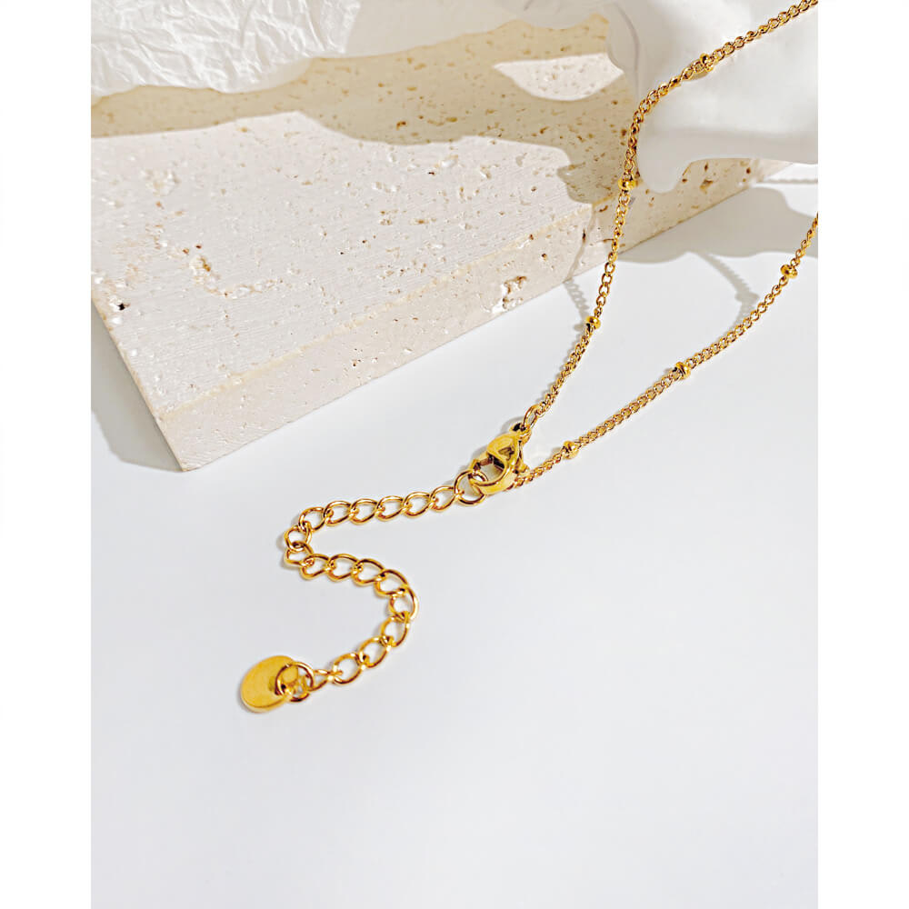 AG Loyalty Black Gold Heart Pendant Necklace - AGCHEN JEWELRY,necklace