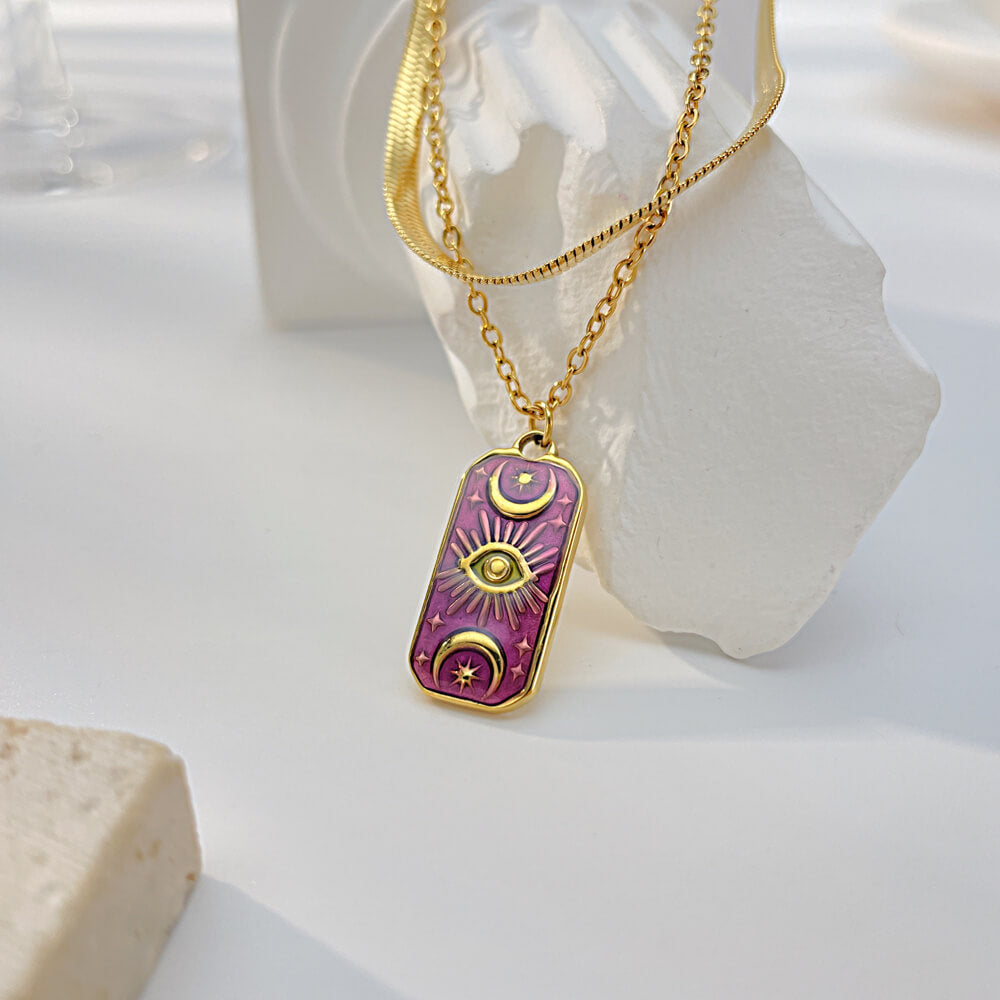 AG Gorgeous Pendant Necklace With Oracle - AGCHEN JEWELRY,necklace