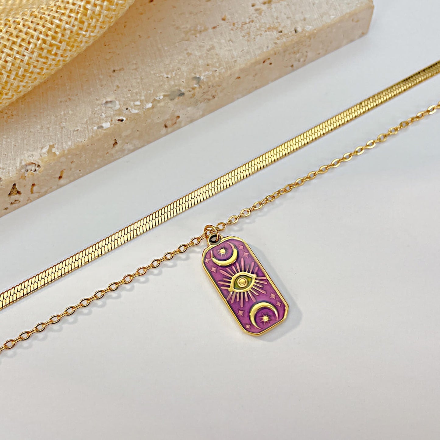 AG Gorgeous Pendant Necklace With Oracle - AGCHEN JEWELRY,necklace