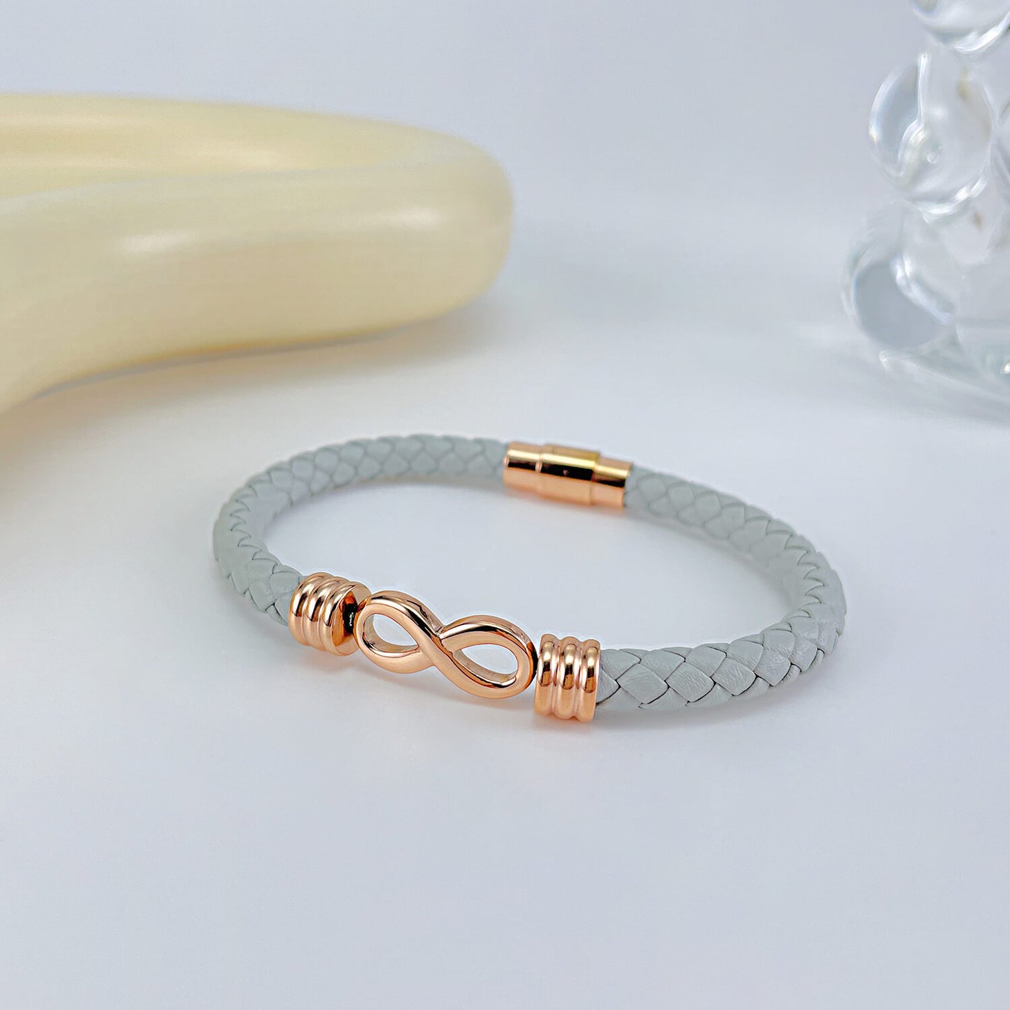 AG Rose Gold Infinity Symbol Bracelet For Endless Beauty - AGCHEN JEWELRY,bracelet