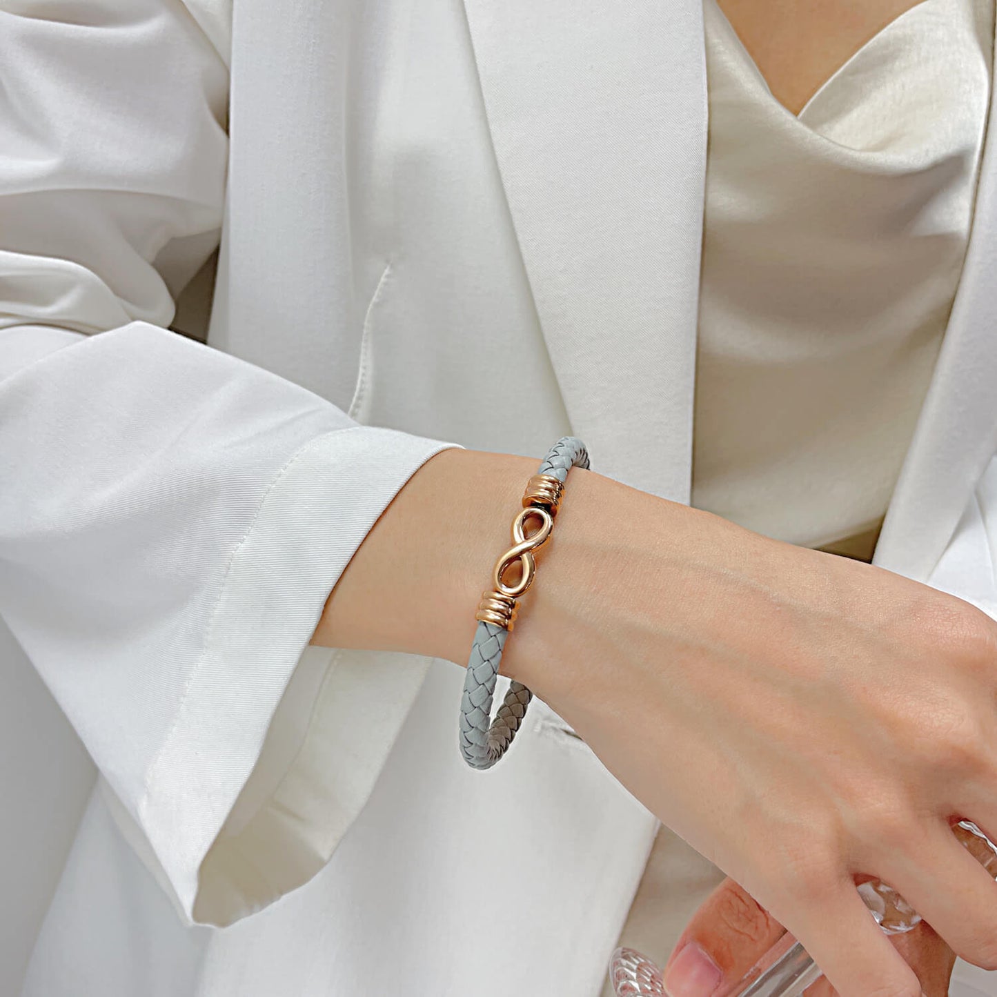 AG Rose Gold Infinity Symbol Bracelet For Endless Beauty - AGCHEN JEWELRY,bracelet