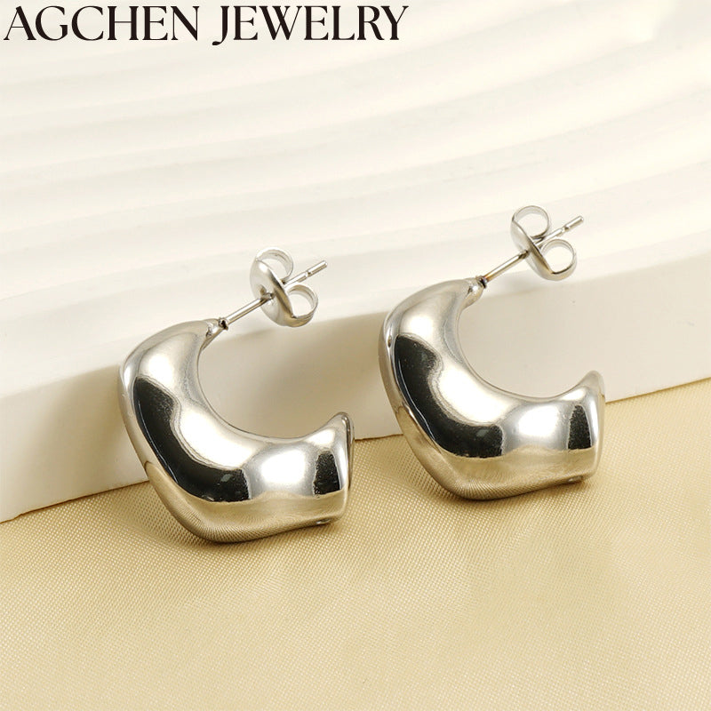 #Elegant Simplicity
#Designer Jewelry
#Everyday Glamour
#Glossy Finish
#Customizable Options
#Brilliant Shine
#Polished Metal
#Smooth Edges