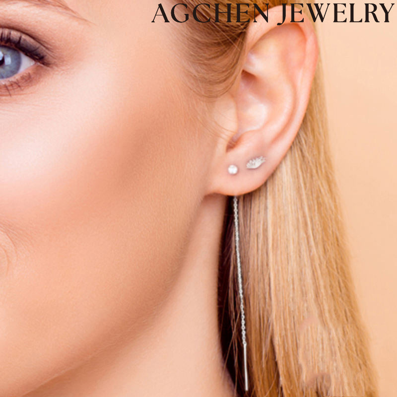 AG Wing-shaped Earrings