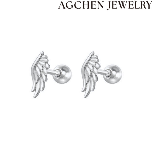AG Wing-shaped Earrings