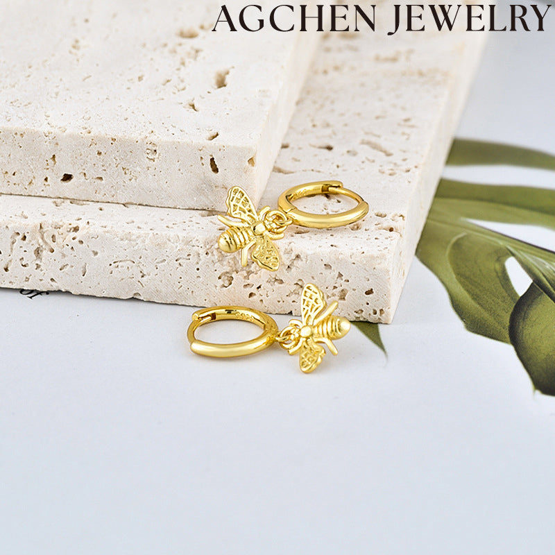 AG Adorable Bee Earrings