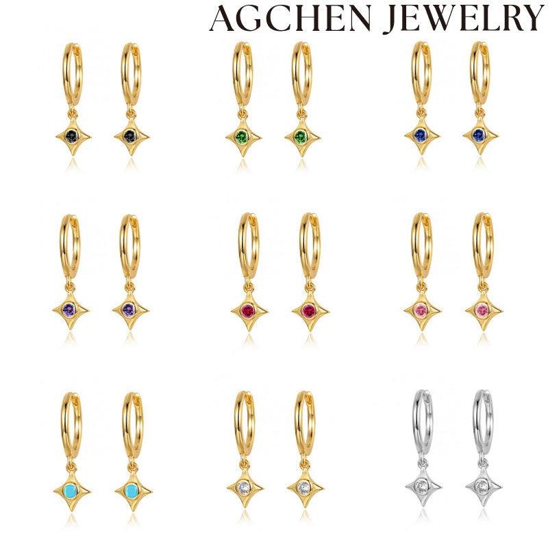 AG Starry Night Zirconia Earrings