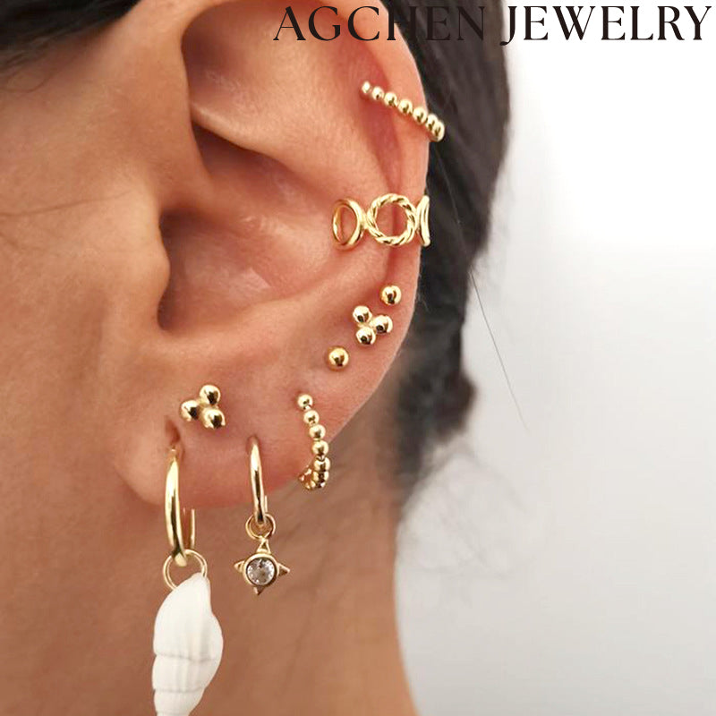 AG Starry Night Zirconia Earrings