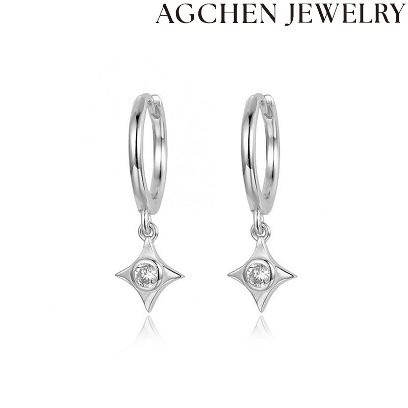 AG Starry Night Zirconia Earrings