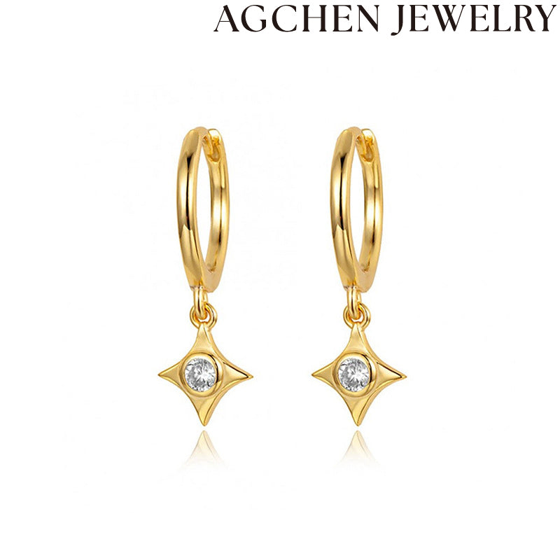 AG Starry Night Zirconia Earrings