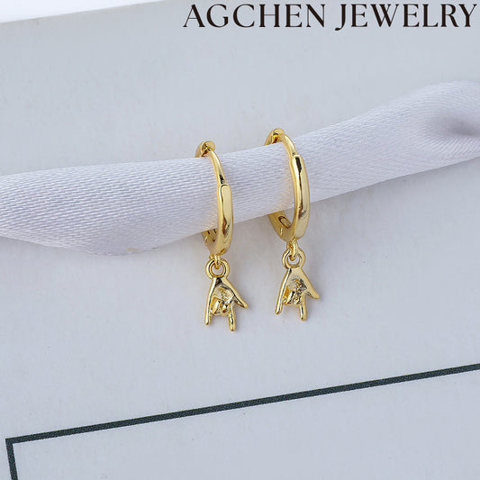 Korformaj orelringoj "Mi amas vin" de AG