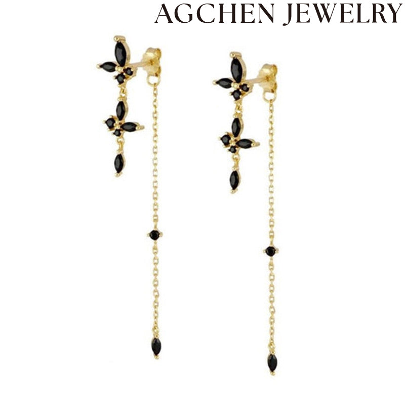 AG Elegant Copper Hoop Earrings