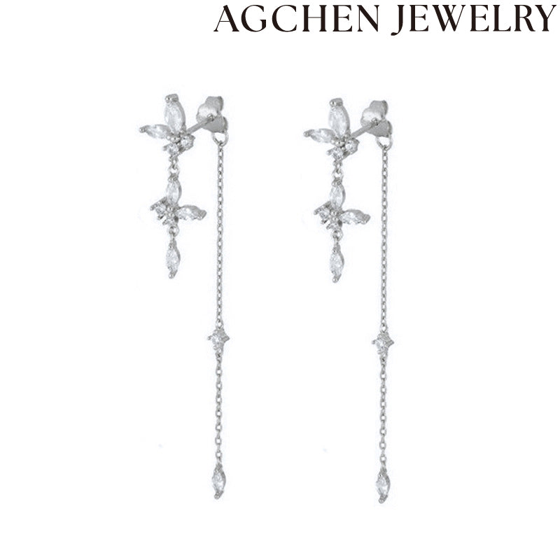 AG Elegant Copper Hoop Earrings
