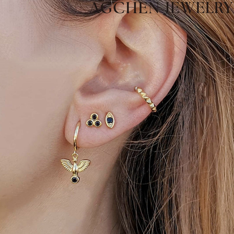 AG Peace Dove Earrings for Women