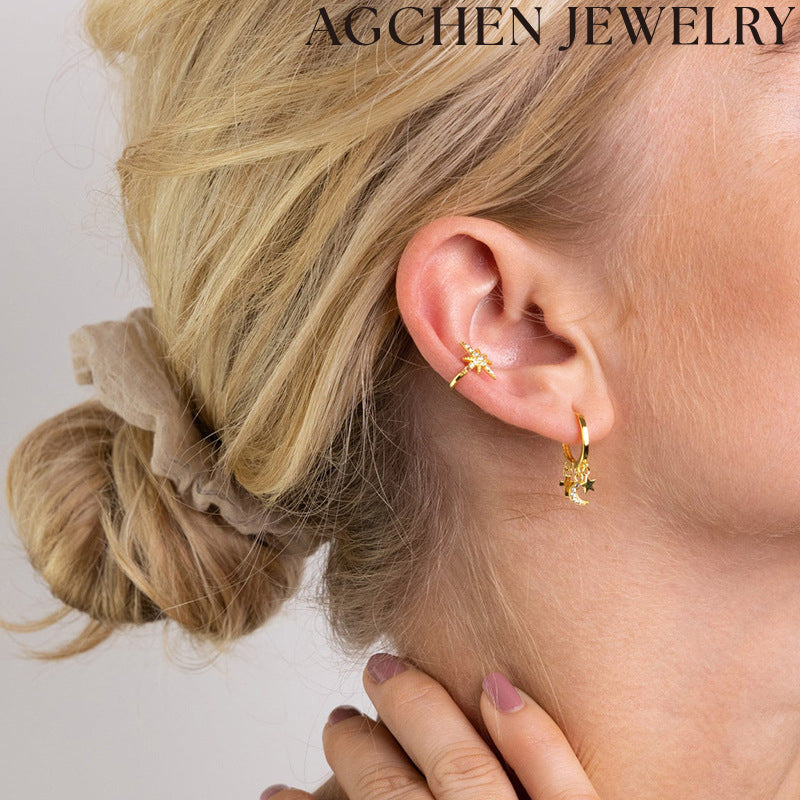 AG Constellation Dangle Earrings