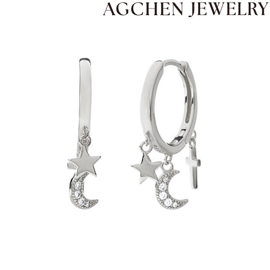 AG Constellation Dangle Earrings