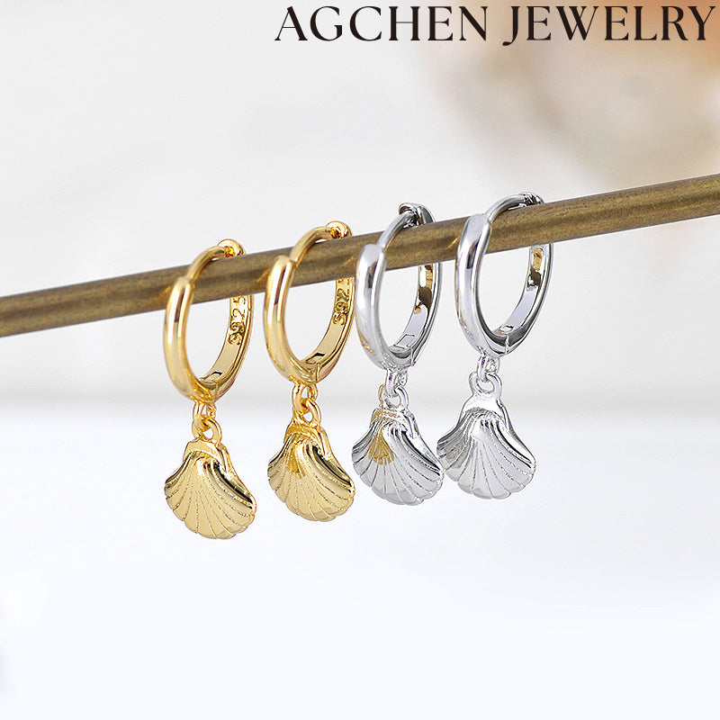 AG Shell Earrings