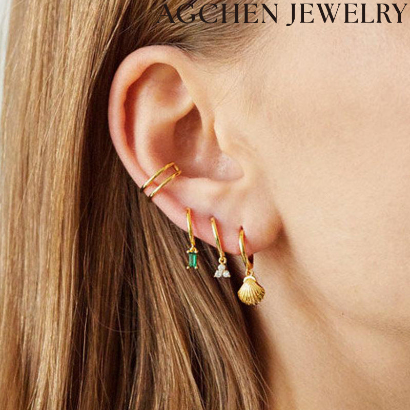 AG Shell Earrings