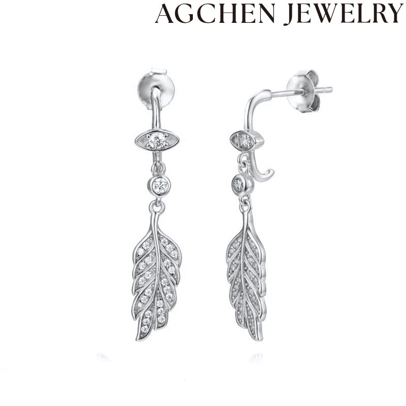 AG Wing Chain Earrings