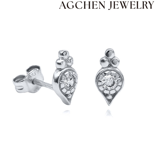 AG Dolĉaj Fragaj Stud Orelornamaĵoj