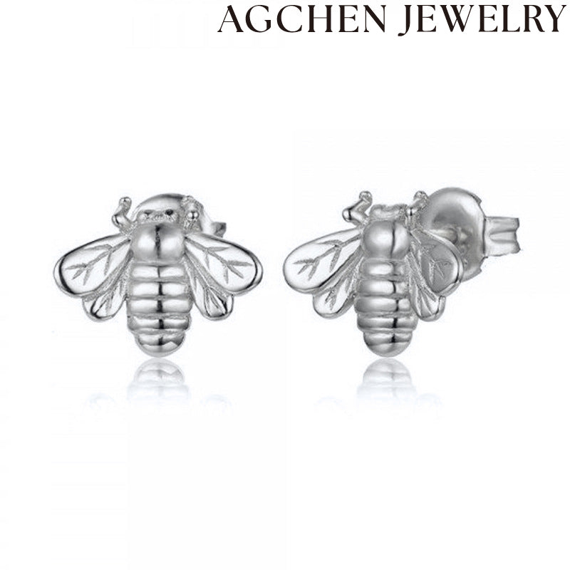 AG Bee-shaped Earrings