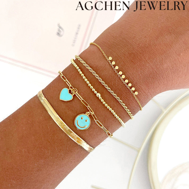 AG Sterling Silver Chain Bracelet