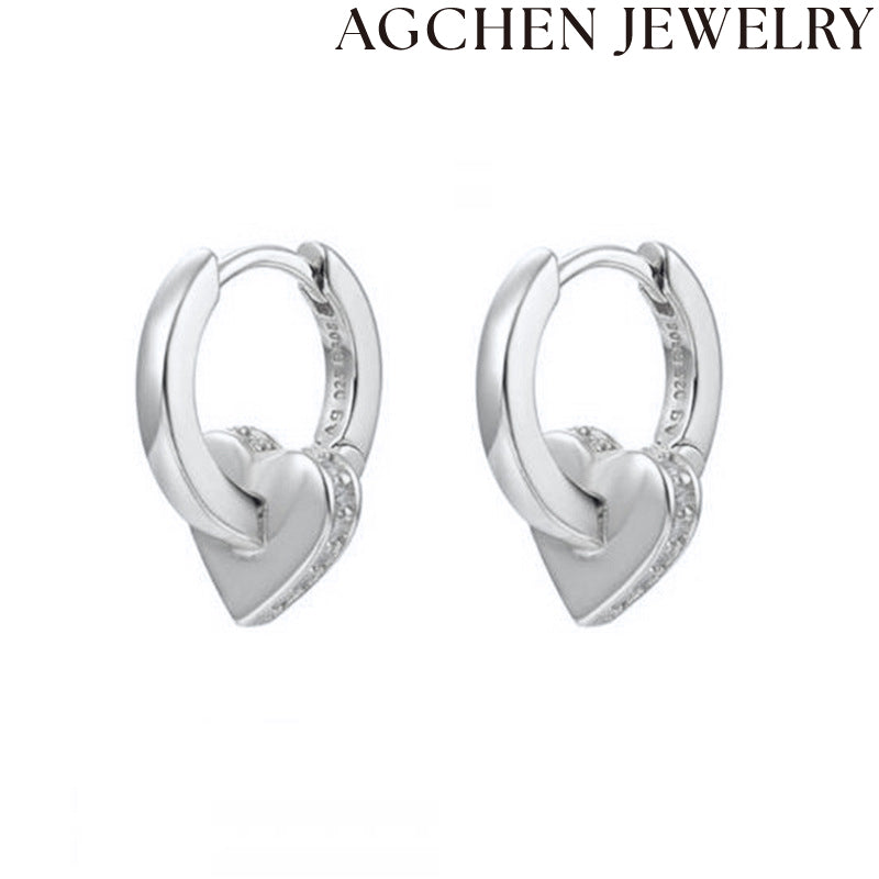 AG Petite Heart Earrings