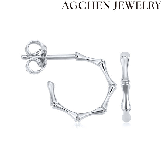 AG Bamboo Knot Earrings