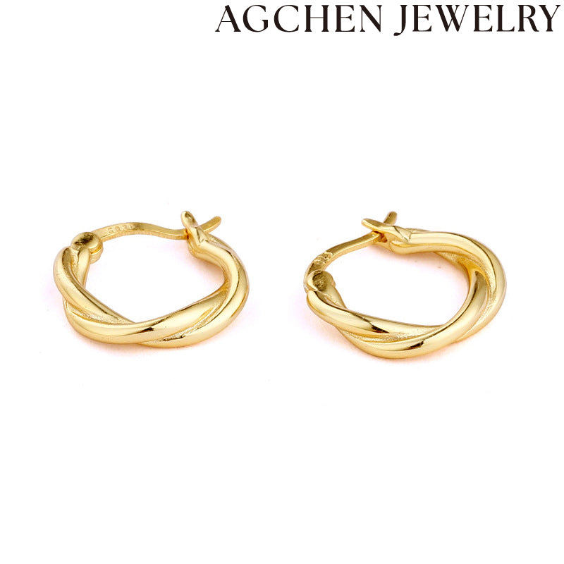 AG Minimalist Copper Earrings for Women