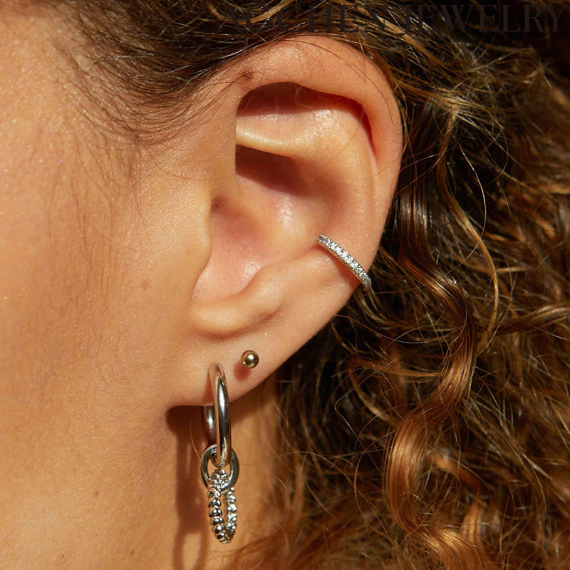 AG Triple Loop Earrings