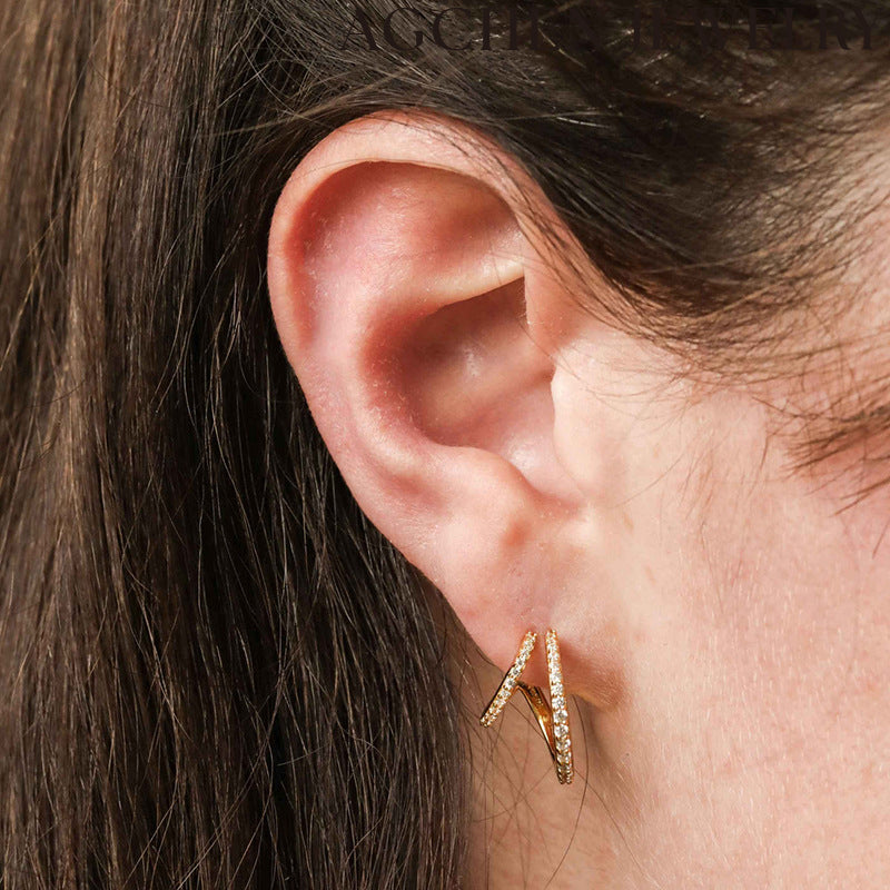 AG Fashion Zirconia Earrings