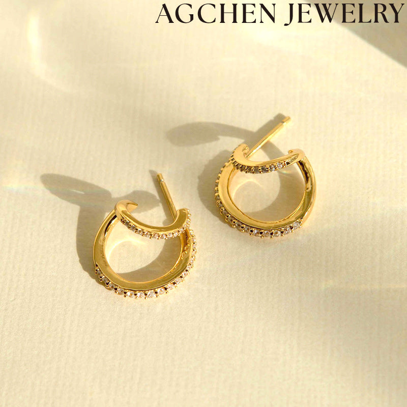 AG Fashion Zirconia Earrings