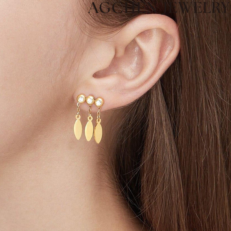 AG Oval Earrings