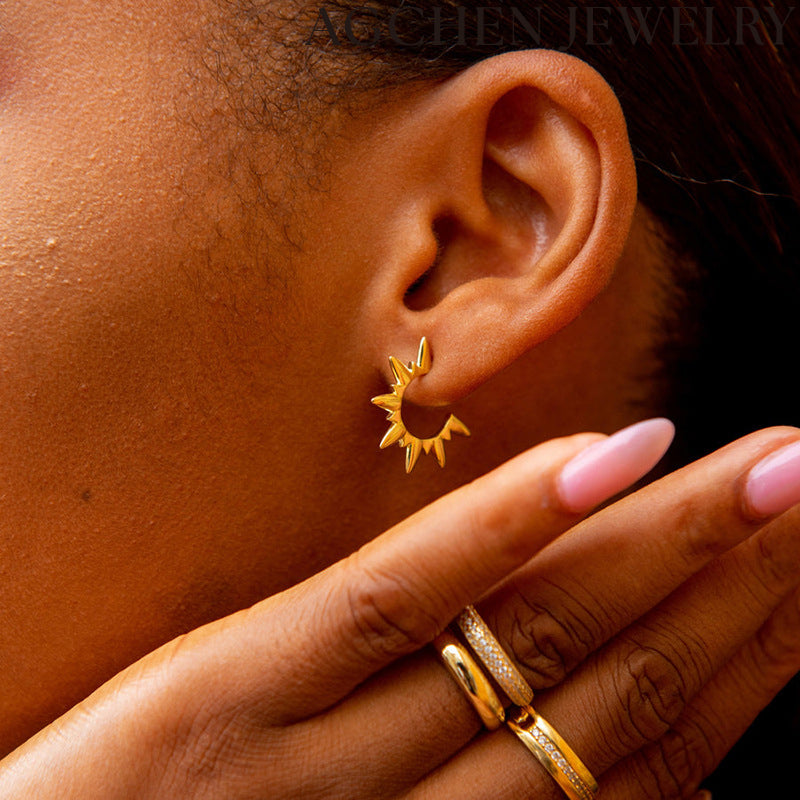 AG Fashion Spike Earrings