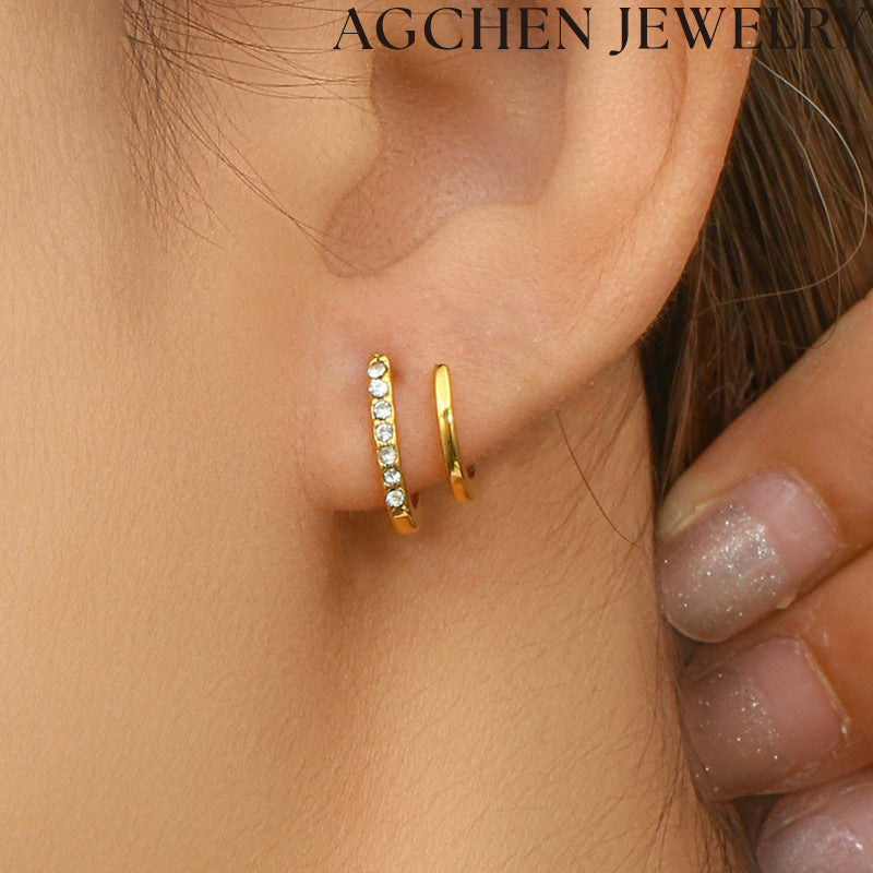 AG Modern Irregular Earrings