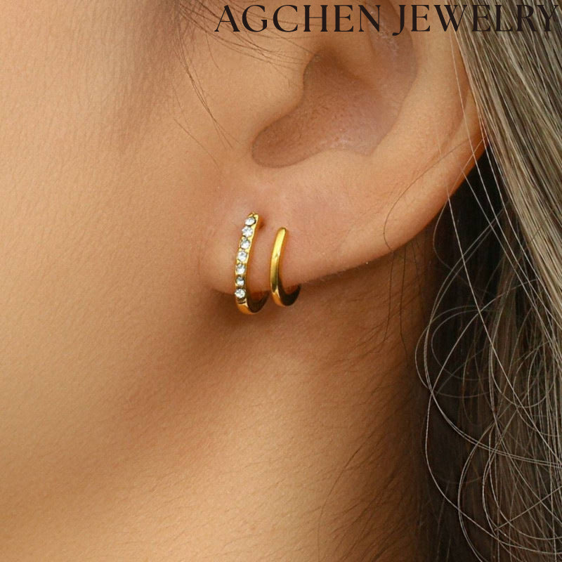 AG Modern Irregular Earrings