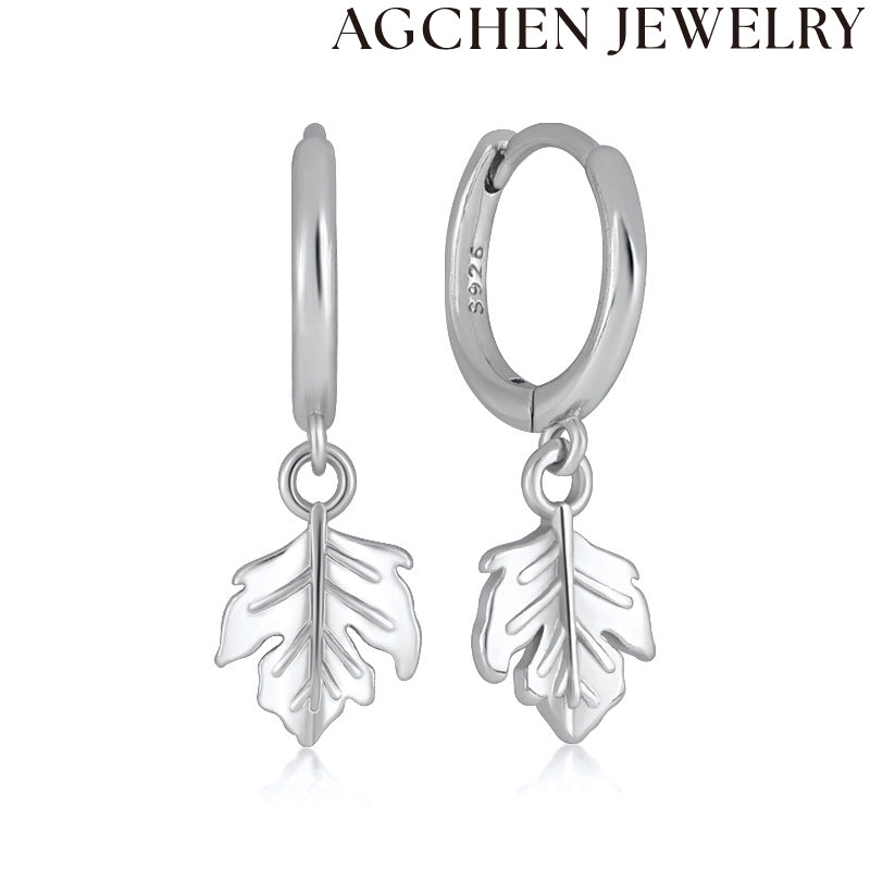 AG Maple Leaf Earrings