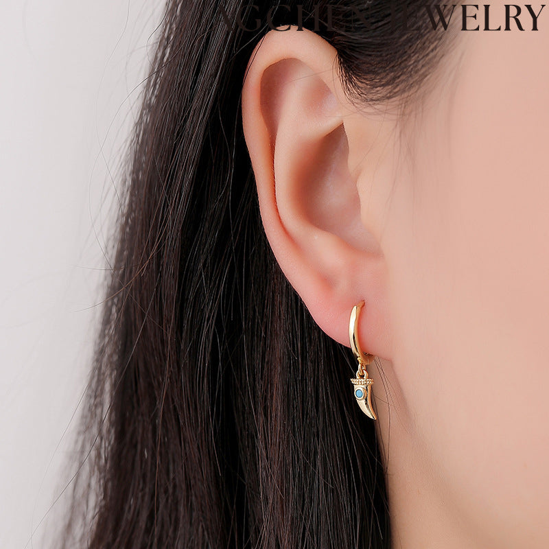 AG Devil Horn Earrings