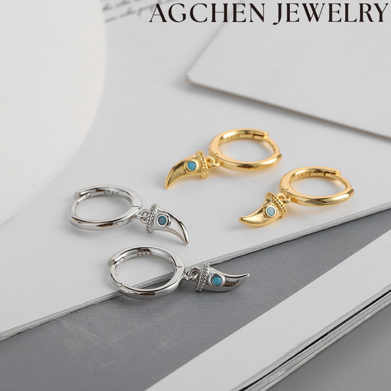 AG Devil Horn Earrings