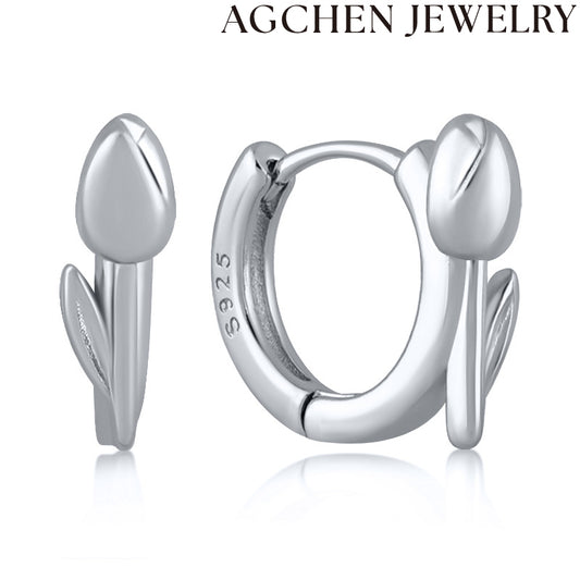 AG Palm Tree Zircony Orelornamoj